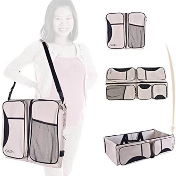 Other - GiGis Baby 3 in 1 Diaper Bag, Travel Bassinet & Portable Diaper Changing Station